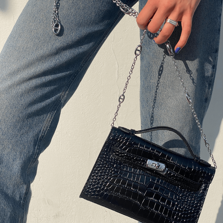 Fleur Texture Handbag